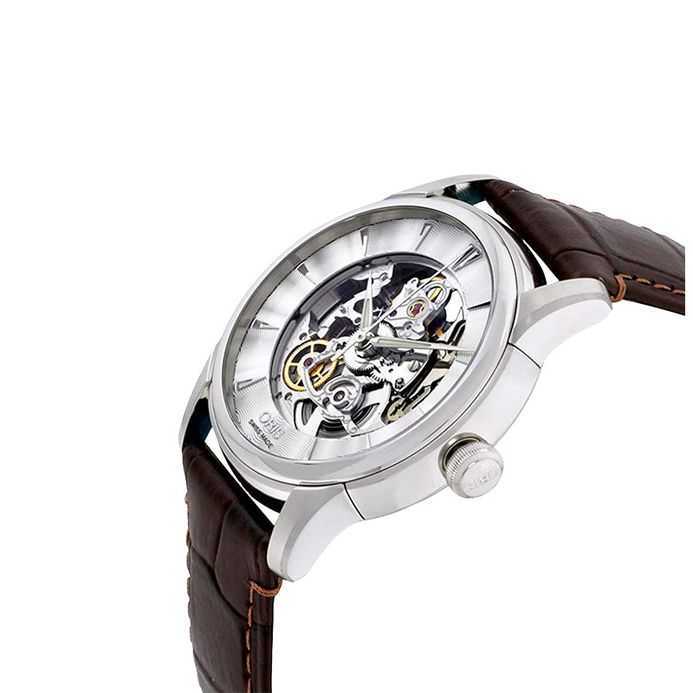 Oris Artelier 01-734-7670-4051-07-5-21-70FC Skeleton Dial